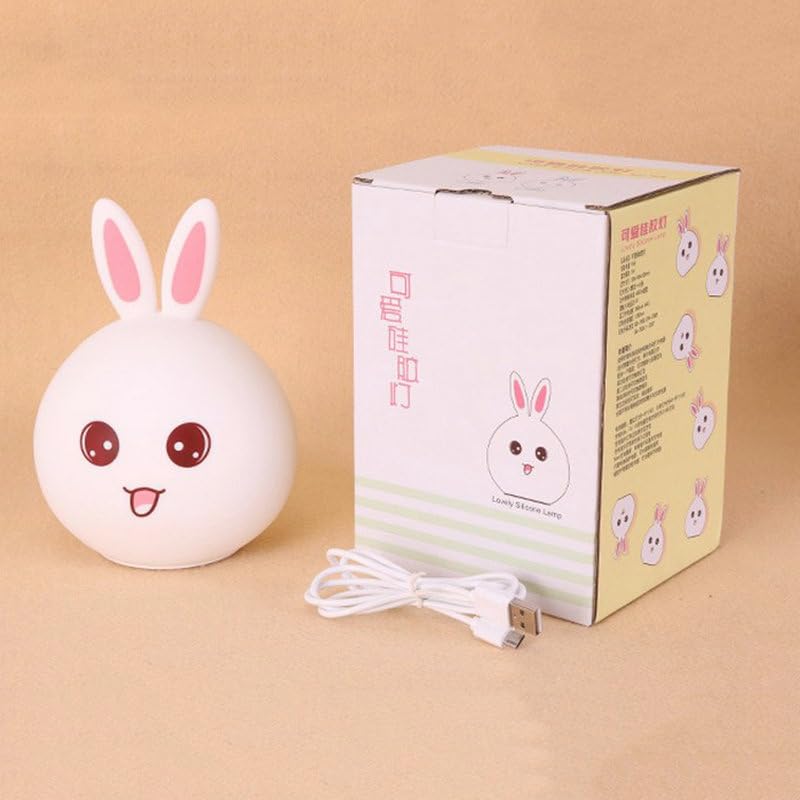 Silicone Rabbit Night Light