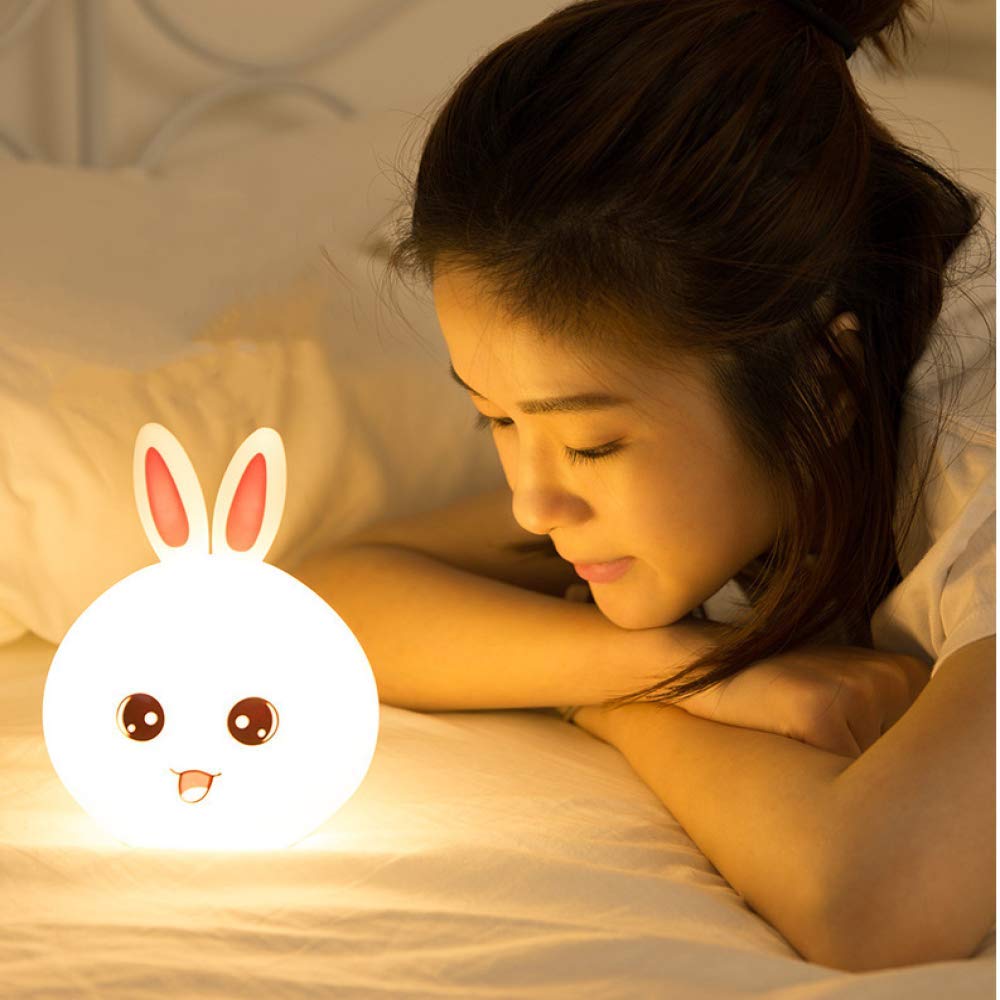 Silicone Rabbit Night Light