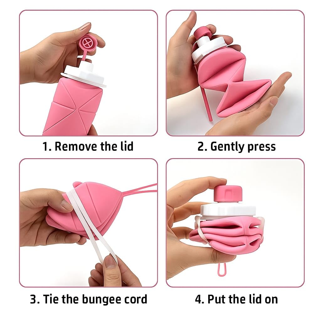 Folding Silicone Water Bottle