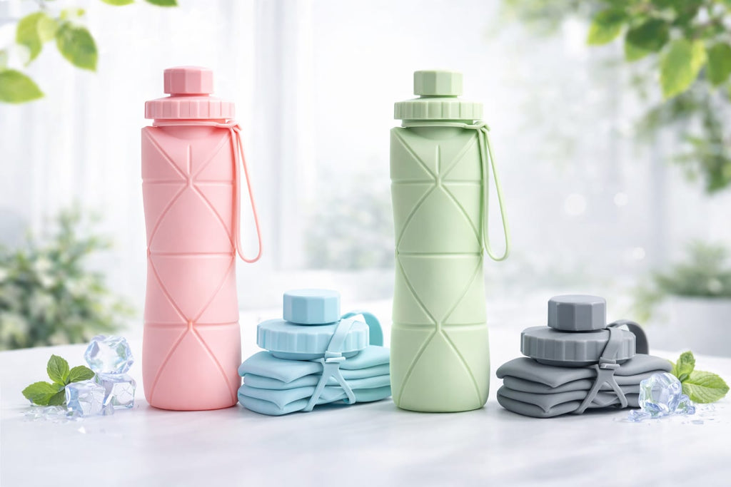Folding Silicone Water Bottle